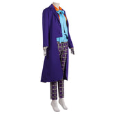 Movie Batman 1989 the joker Cosplay Costume Outfits Halloween Carnival Suit